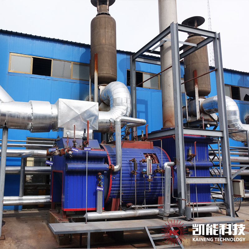 沼氣機(jī)組余熱鍋爐項(xiàng)目現(xiàn)場