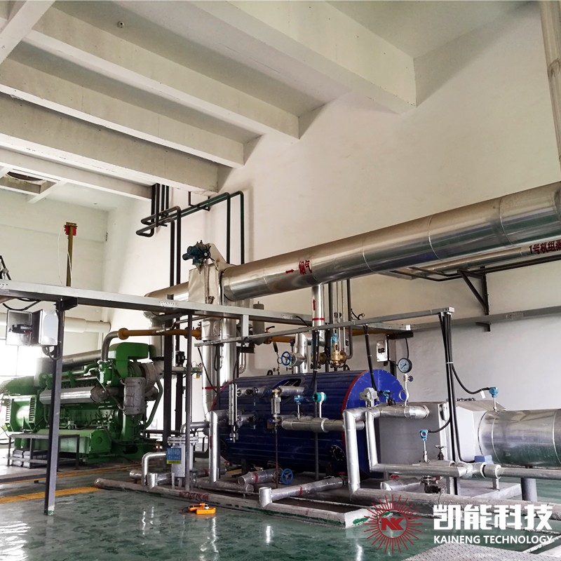 發(fā)電機(jī)組余熱鍋爐項目現(xiàn)場