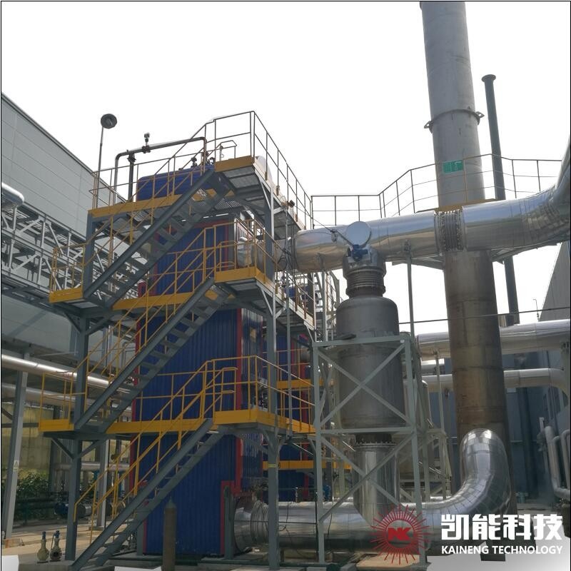 立式余熱鍋爐項(xiàng)目現(xiàn)場