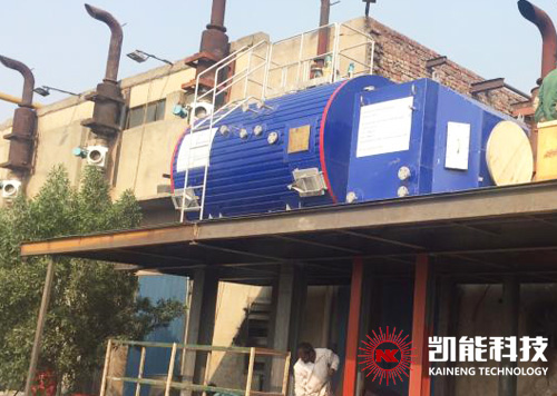 發(fā)電機組余熱鍋爐現(xiàn)場