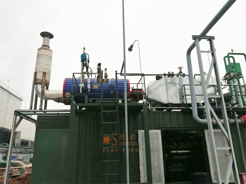 陜西長青能源600KW燃?xì)獍l(fā)電機組余熱利用項目